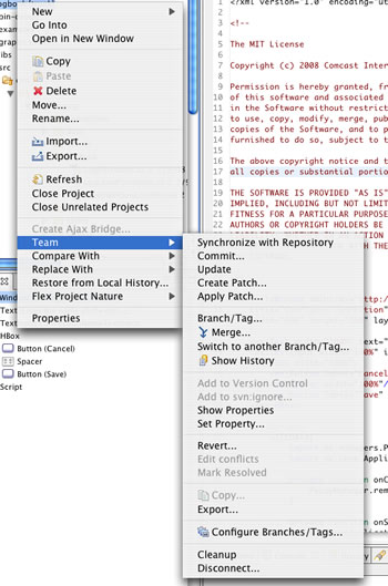 Patch Menu on Subclipse
